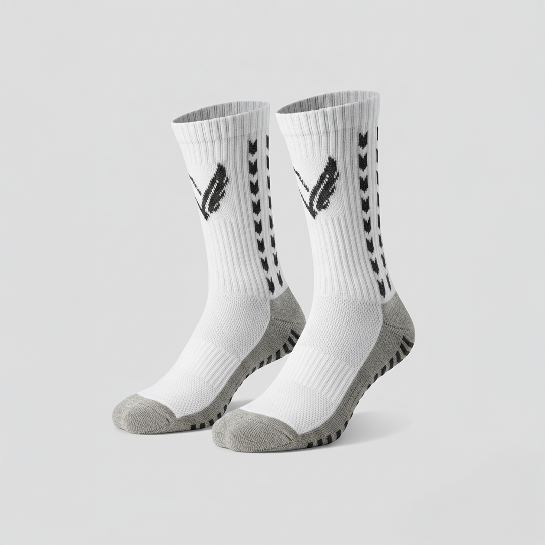 VMV Grip Socks White