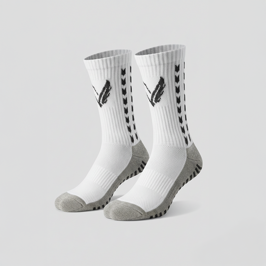 VMV Grip Socks White