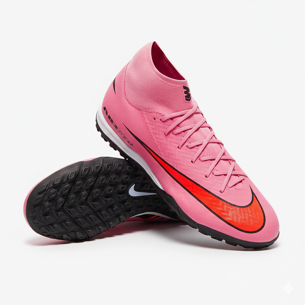 Nike Air Zoom Mercurial Superfly 10 Academy TF - Magic Flamingo/Black/Total Crimson