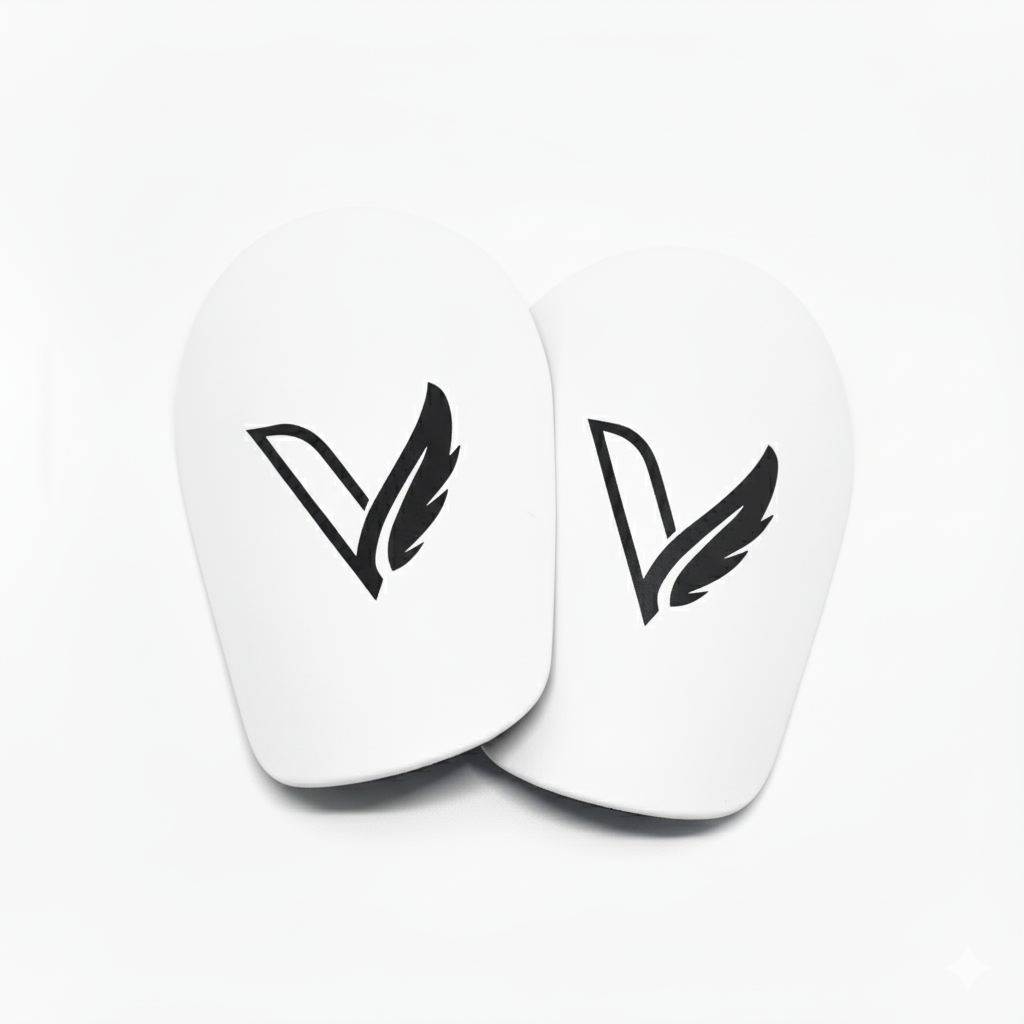 VMV Mini Shin Guard White 10cm