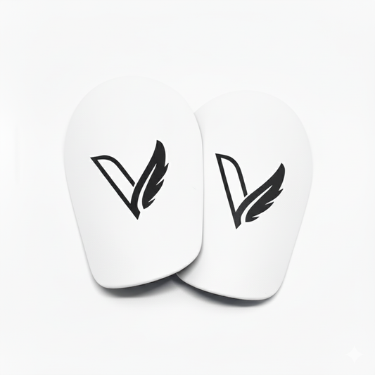 VMV Mini Shin Guard White 10cm